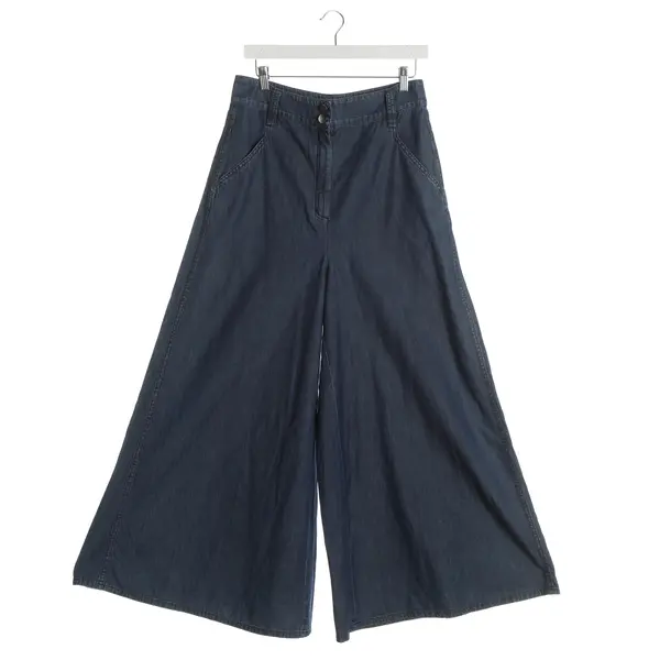 Pants, in Navy, Cotton, Dorothee Schumacher