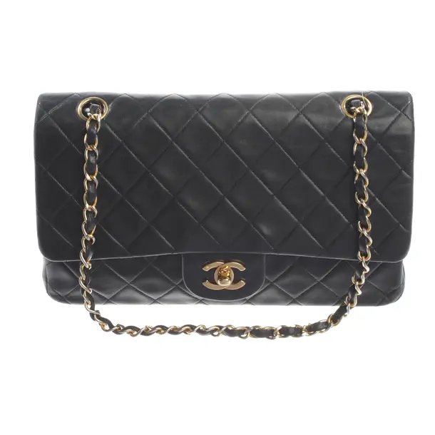 Schultertasche, in Schwarz, Leder, Chanel