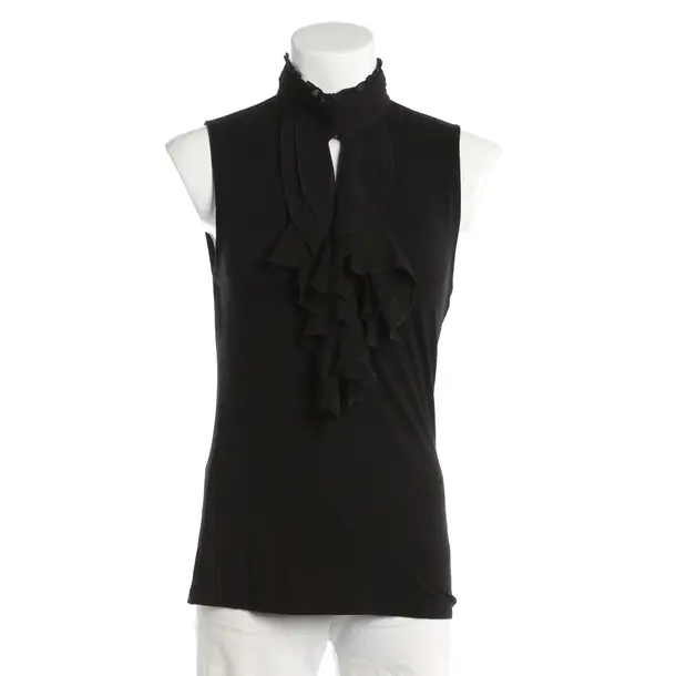 Top, in Black, Viscose, Lauren Ralph Lauren