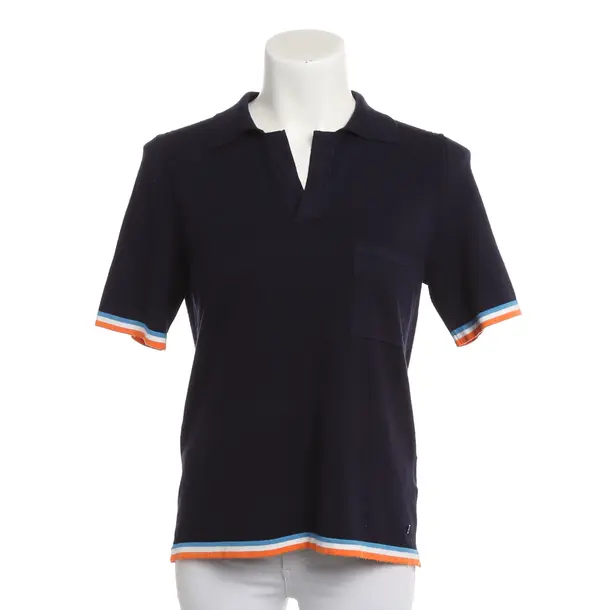 Poloshirt, in Navy, Viskose, Bogner
