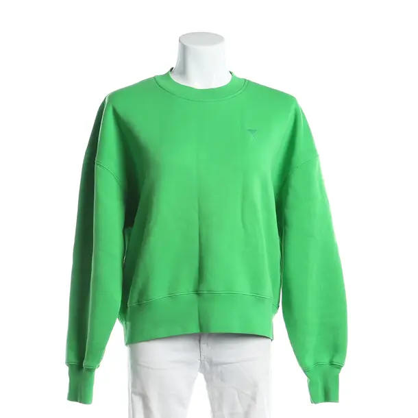 Sweatshirt, in Grün, Baumwolle, Ami Paris