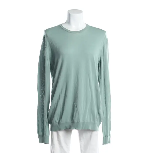 Maglione, in Verde menta, Cotone, Roberto Collina