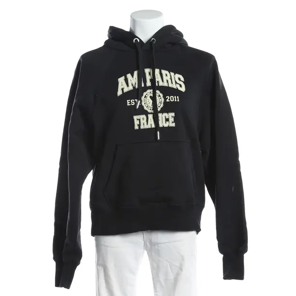 Hoodie, in Schwarz, Baumwolle, Ami Paris