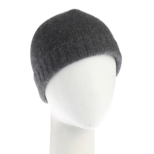 Beanie, in Gray, Cashmere, S.Marlon