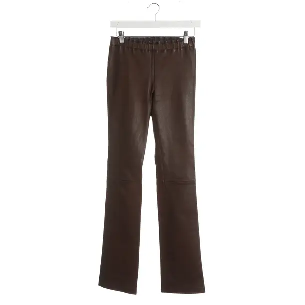 Pantaloni, in Marrone, Pelle, Stouls
