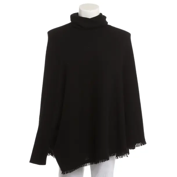 Poncho, in Nero, Cachemire, Philo-Sofie