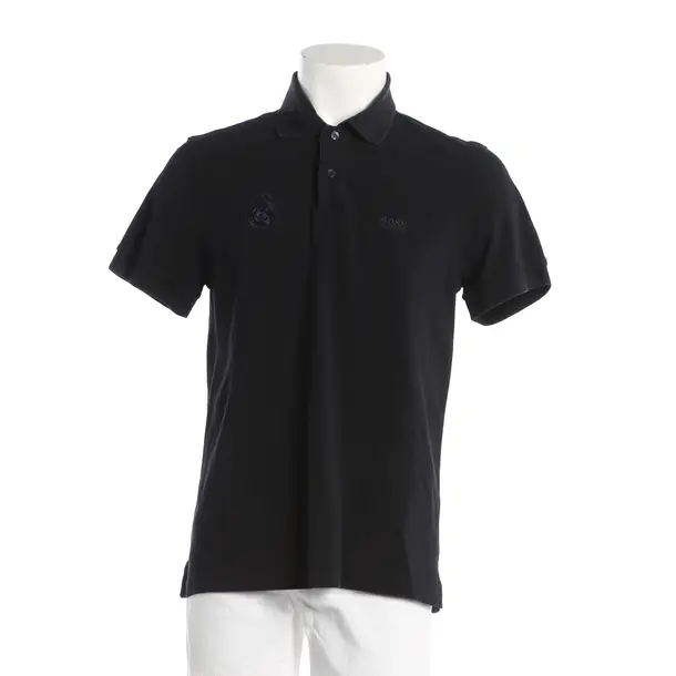 Polo Shirt, in Navy, Cotton, Hugo Boss Black Label