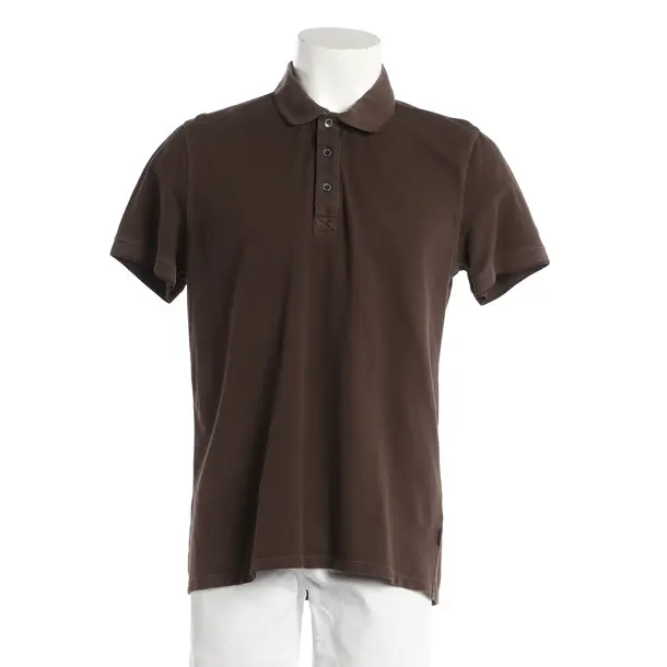 Polo Shirt, in Dark Brown, Cotton, Hugo Boss Black Label