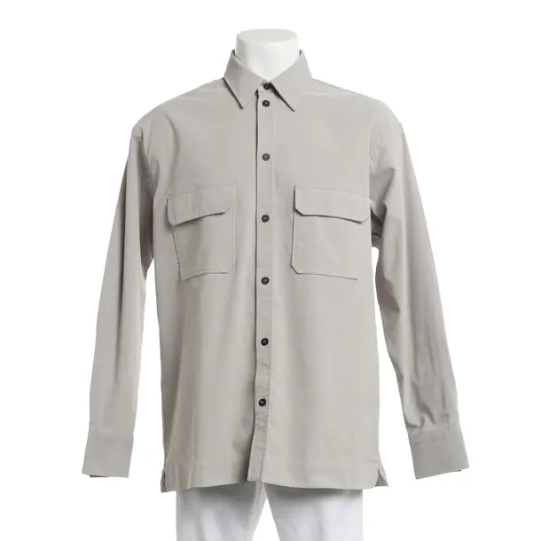 Hemd, in Hellgrau, Polyester, Salvatore Ferragamo