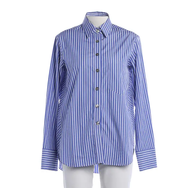 Blouse, in White, Cotton, Odeeh