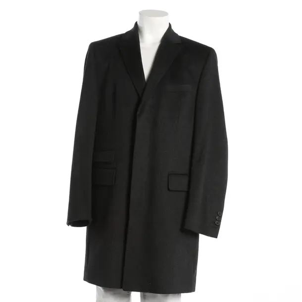 Overcoat, in Gray, Cashmere, Hugo Boss Black Label