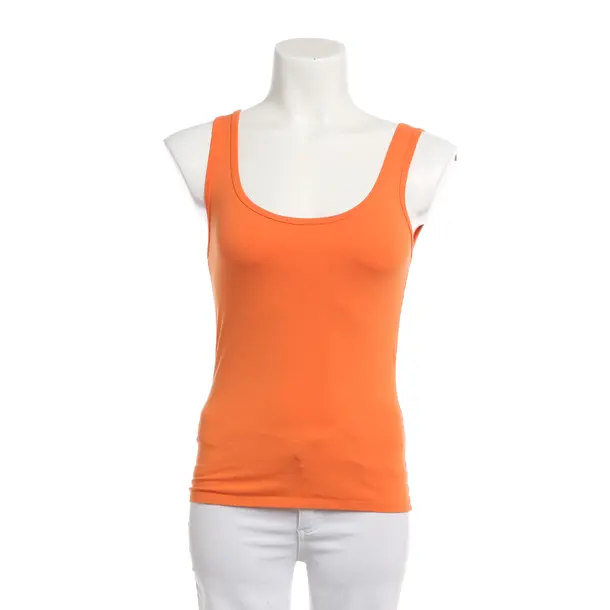 Top, in Orange, Cotton, Marc Cain