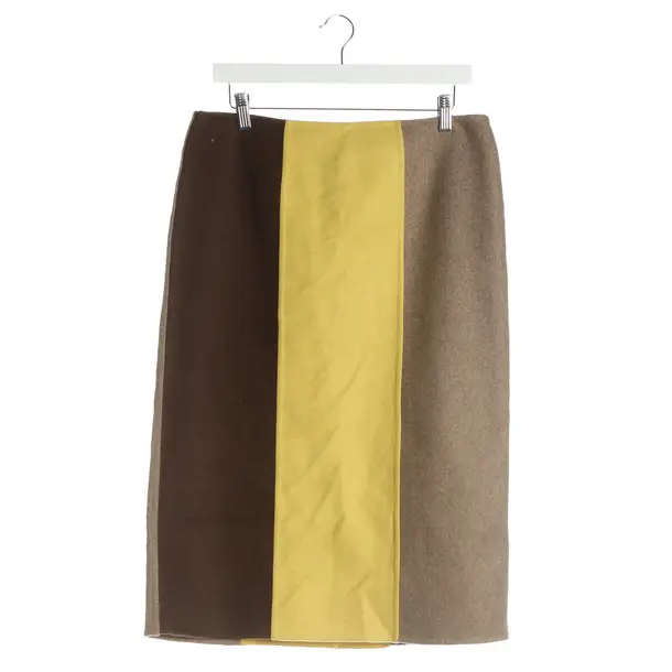 Skirt, in Brown, Wool, Marni