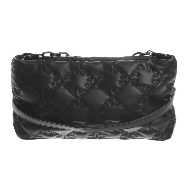 Schultertasche, in Schwarz, Polyurethan, Lala Berlin