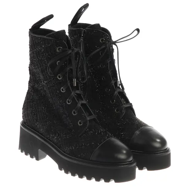 Stivaletti, in Nero, Aquazzura