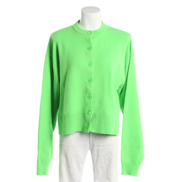 Cardigan, in Green, Cashmere, Extreme Cashmere