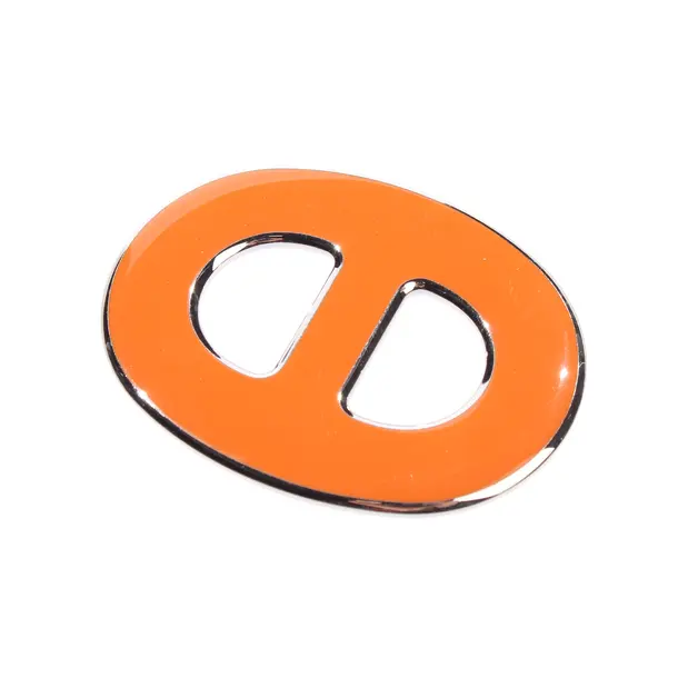 Anello in tessuto, in Arancione, Metallo (metallico, metallizzato), Hermès