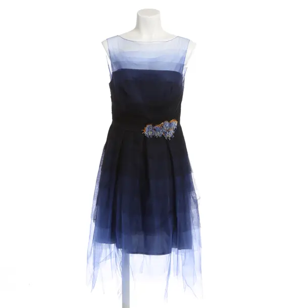 Cocktailkleid, in Blau, Polyimid, Talbot Runhof