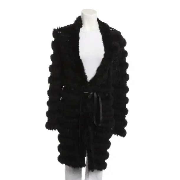 Cardigan, in Black, Wool, Just Cavalli
