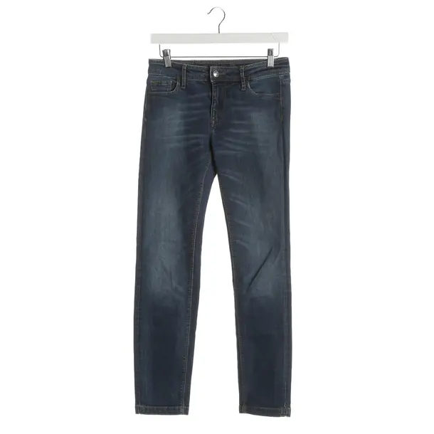 Straight Fit Jeans, in Blue, Cotton, Raffaello Rossi