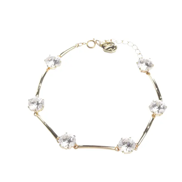 Bracciale, in Oro, Metallo (metallico, metallizzato), Swarovski