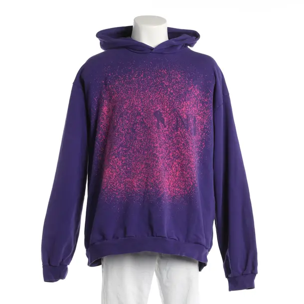 Hoodie, in Blau, Baumwolle, Marni