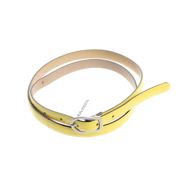 Gürtel, in Gelb, Leder, Dorothee Schumacher