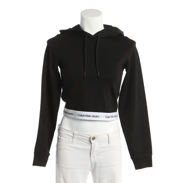 Hoodie, in Black, Cotton, Calvin Klein