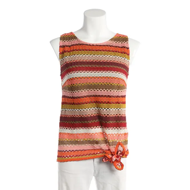 Top, in Multicolored, Polyester, Ana Alcazar