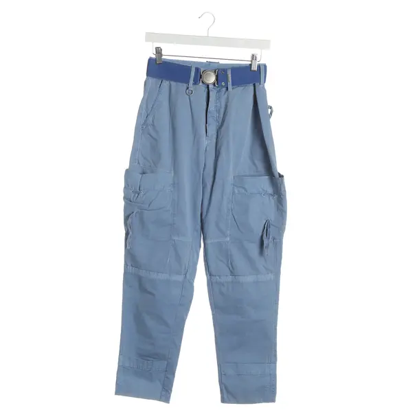 Hose, in Blau, Baumwolle, High Use