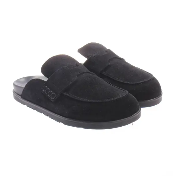 Mules, in Schwarz, Hermès