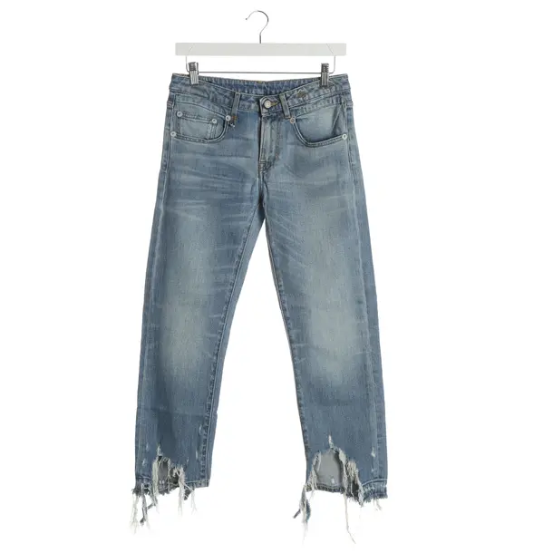 Boyfriend Jeans, in Blue, Cotton, R13