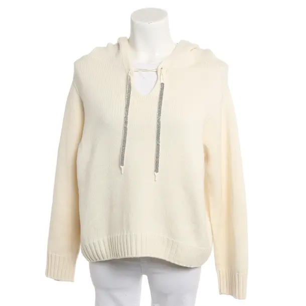 Pullover, in Cream, Wolle, Fabiana Filippi