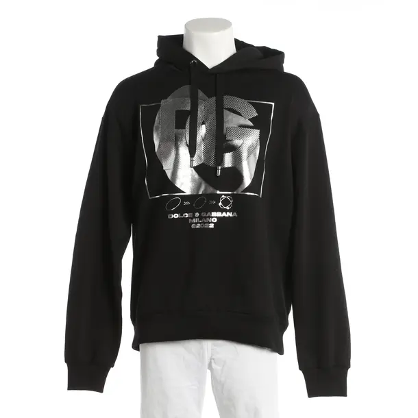 Hoodie, in Schwarz, Baumwolle, Dolce & Gabbana