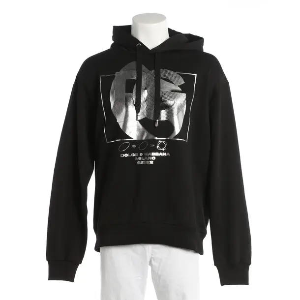 Hoodie, in Black, Cotton, Dolce & Gabbana