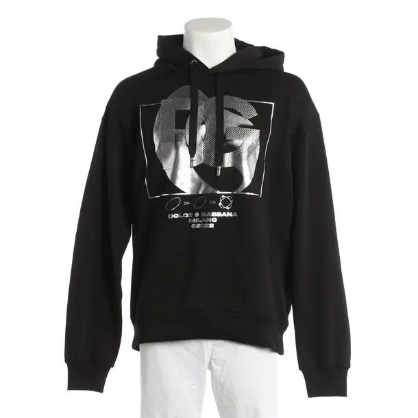 Hoodie, in Schwarz, Baumwolle, Dolce & Gabbana