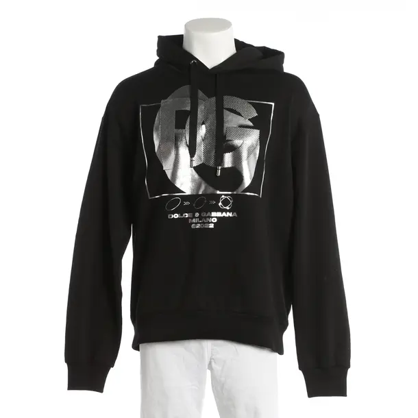 Hoodie, in Black, Cotton, Dolce & Gabbana