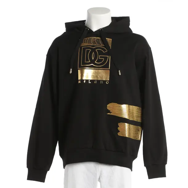 Felpa con cappuccio, in Nero, Cotone, Dolce e Gabbana