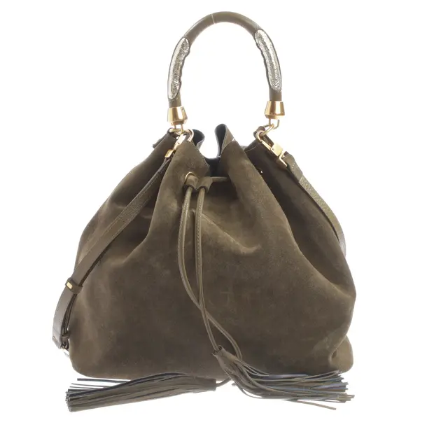 Handtasche, in Grün, Leder, Coccinelle