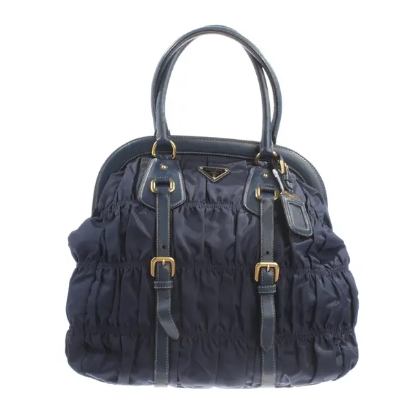 Handtasche, in Navy, Polyamid, Prada