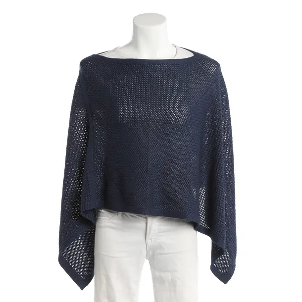 Poncho, in Navy, Baumwolle, Hugo Boss Orange