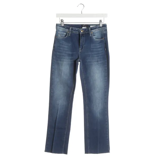 Jeans Slim Fit, in Blau, Baumwolle, Raffaello Rossi