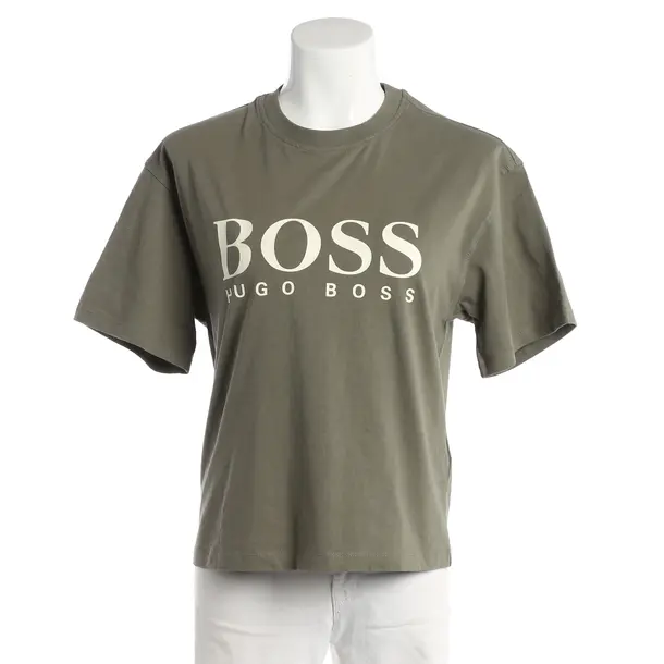 Shirt, in Dunkelgrün, Baumwolle, Hugo Boss Black Label