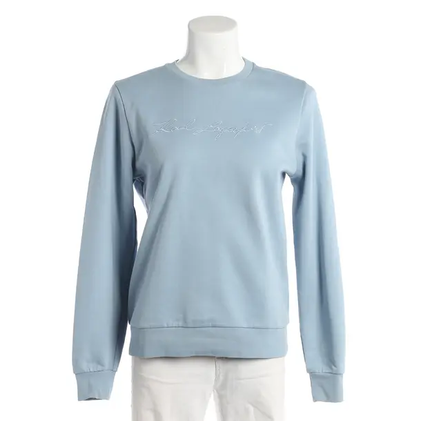 Felpa, in Blu, Cotone, Karl Lagerfeld