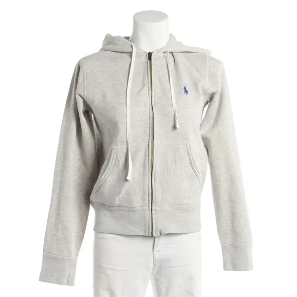 Zip-up Hoodie, in Gray, Cotton, Polo Ralph Lauren