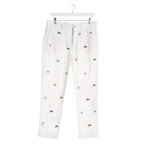 Pantaloni, in Bianco, Cotone, Polo Ralph Lauren