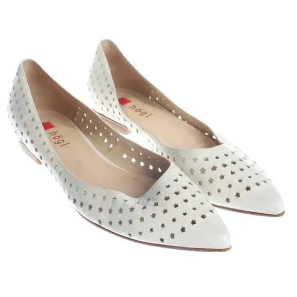 Ballerinas, in Weiß, Högl