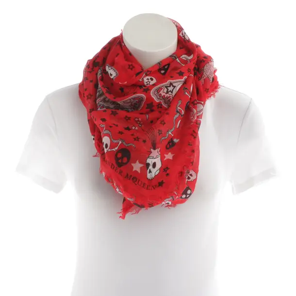 Stola, in Multicolore, Viscosa, Alexander McQueen