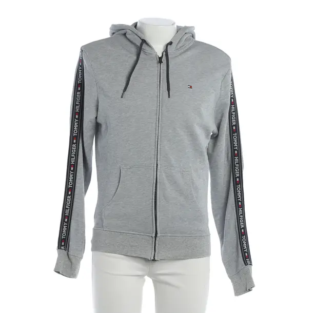 Sweatjacke, in Grau, Baumwolle, Tommy Hilfiger