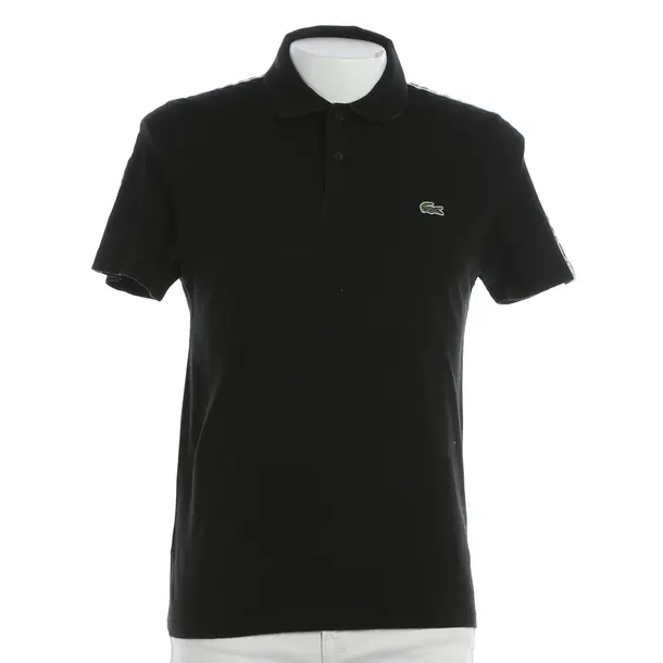 Polo, in Nero, Cotone, Lacoste
